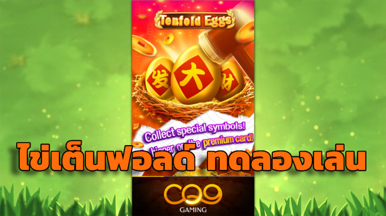ไข่เต็นฟอลด์ ทดลองเล่น